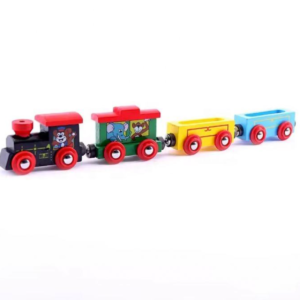 Mini Wooden Train Cars